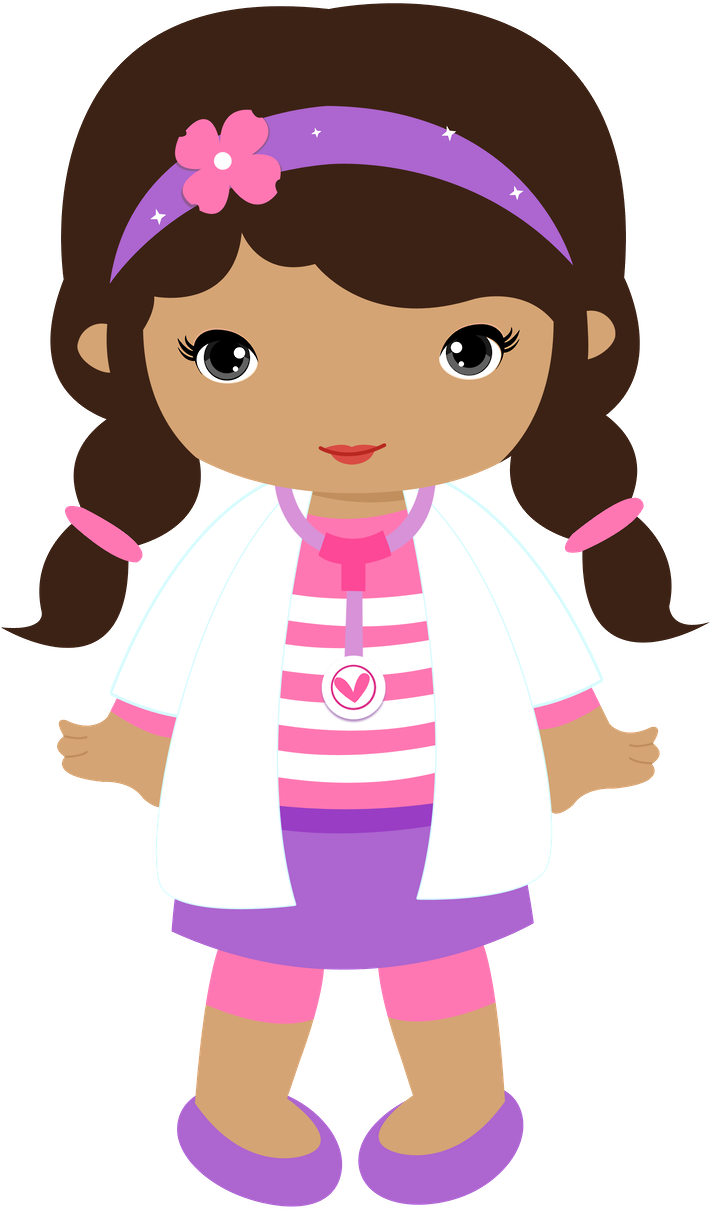 Doc Mcstuffins Clipart Tool - Caricatura Imagenes De Doctora - Png Download (900x1288), Png Download