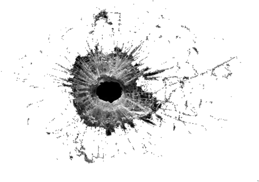 Выстрел от пули рисунок. Пулевое отверстие. След от пули. Отверстие от выстрела. Пулевое отверстие на прозрачном фоне.