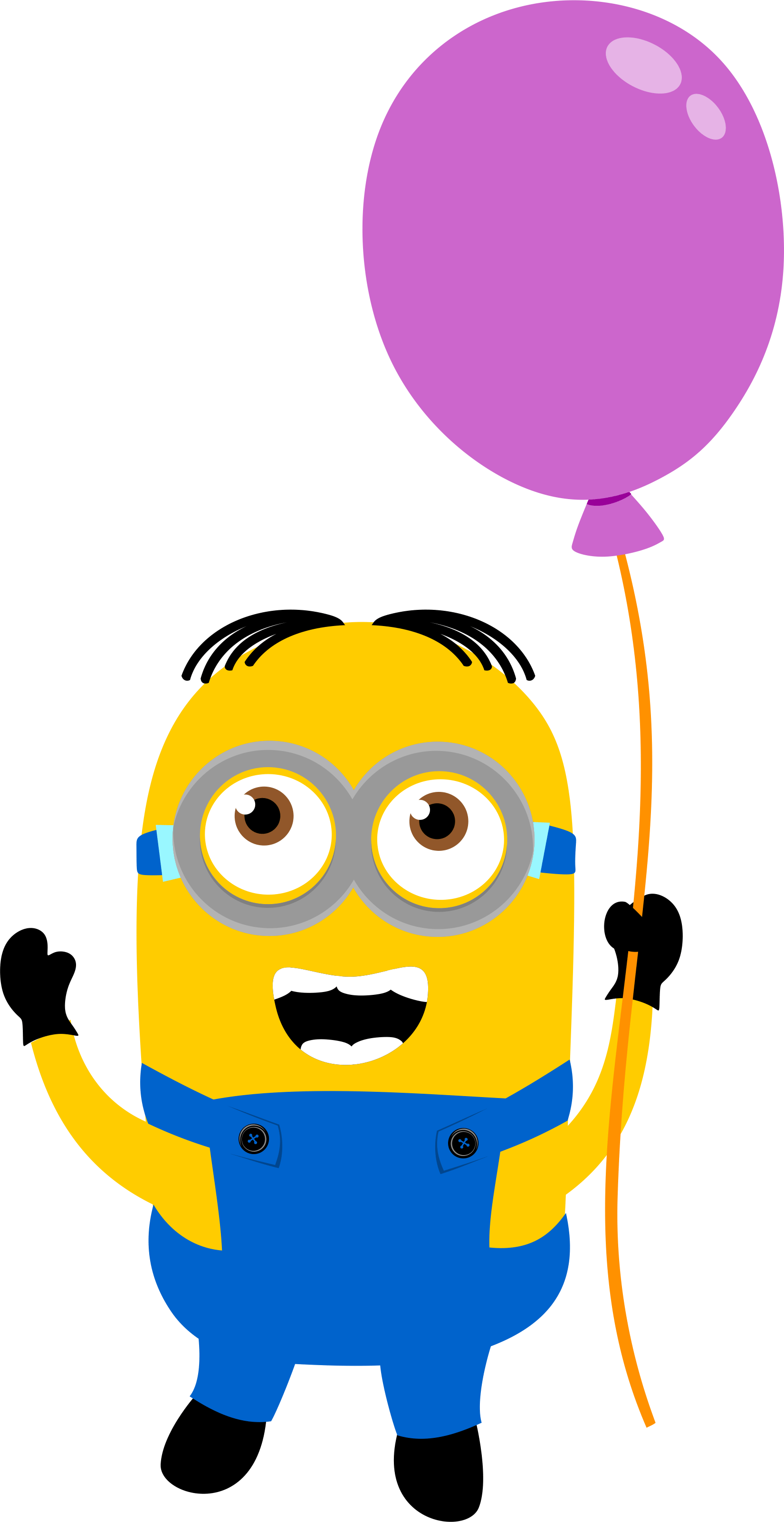 Minion Cumpleaos - Imagui - Minions Png Clipart (1650x3202), Png Download