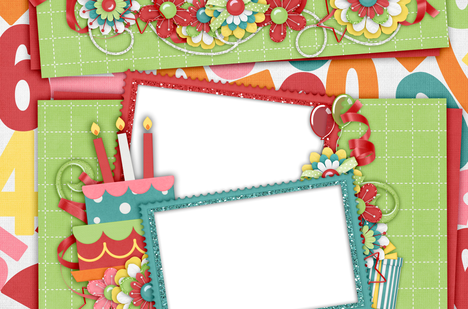 Cheap En Esta Oportunidad Quiero Compartir Estos Marcos - Marco Para Hacer Tarjetas Clipart (1600x1056), Png Download