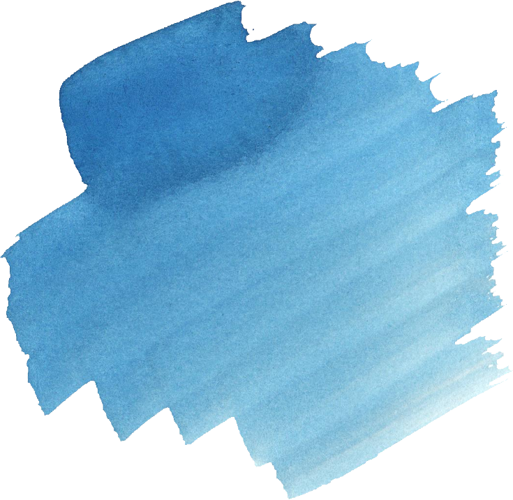 Free Download - Blue Watercolor Background Png Clipart (735x717), Png Download