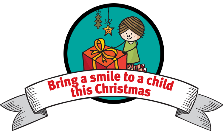 Bring A Smile To A Child This Christmas - Cartoon Clipart (748x440), Png Download