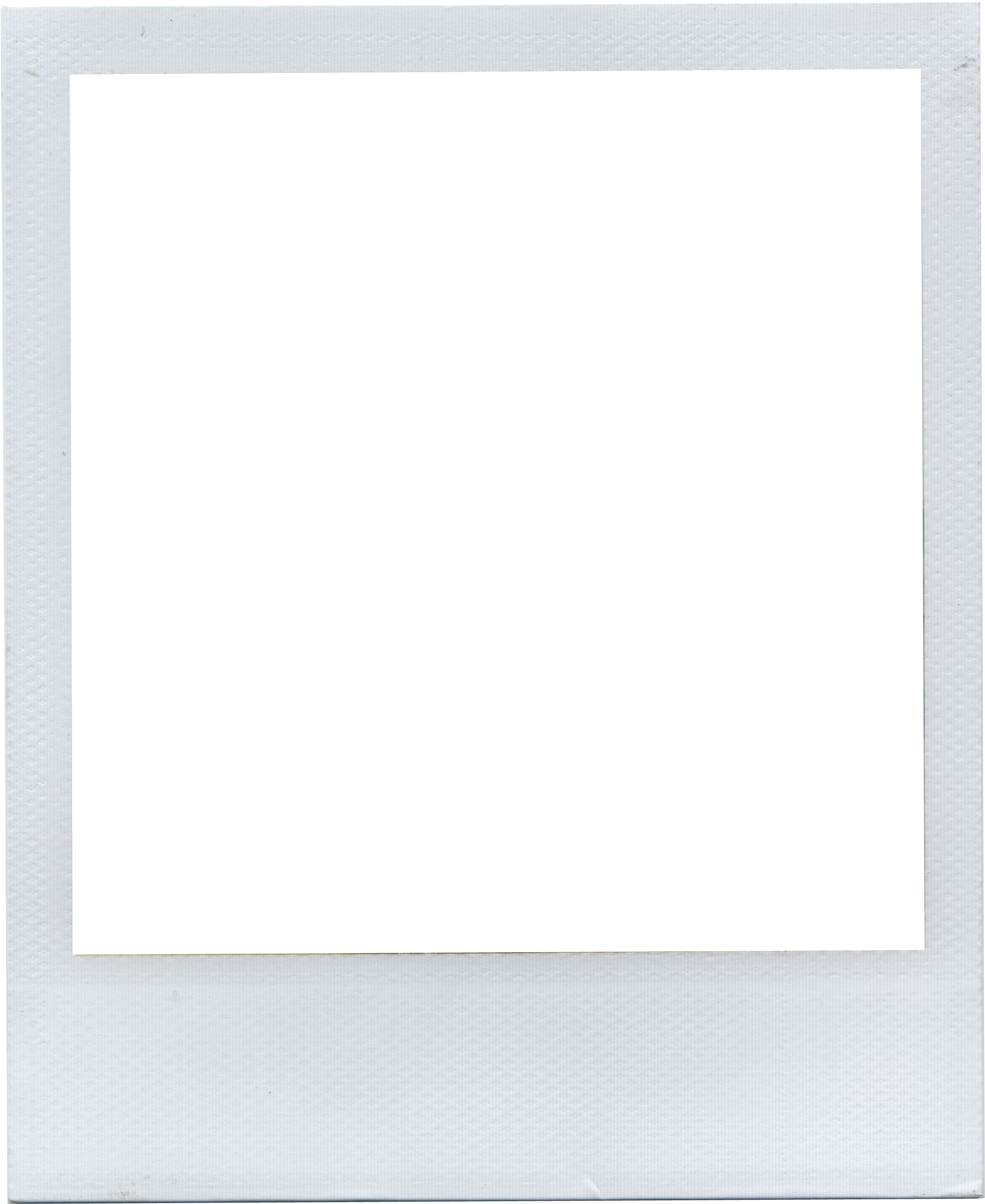 Onlinepolaroid Film Polaroid - Monochrome Clipart (2178x2613), Png Download