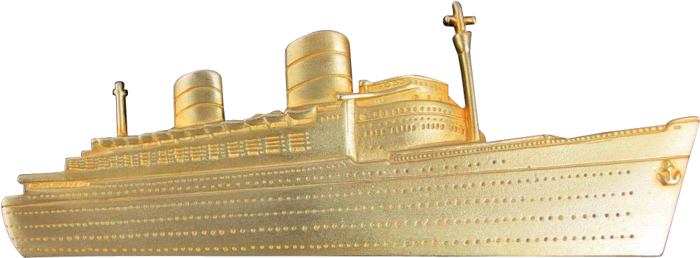 Gold Ship Png Clipart (1000x1000), Png Download