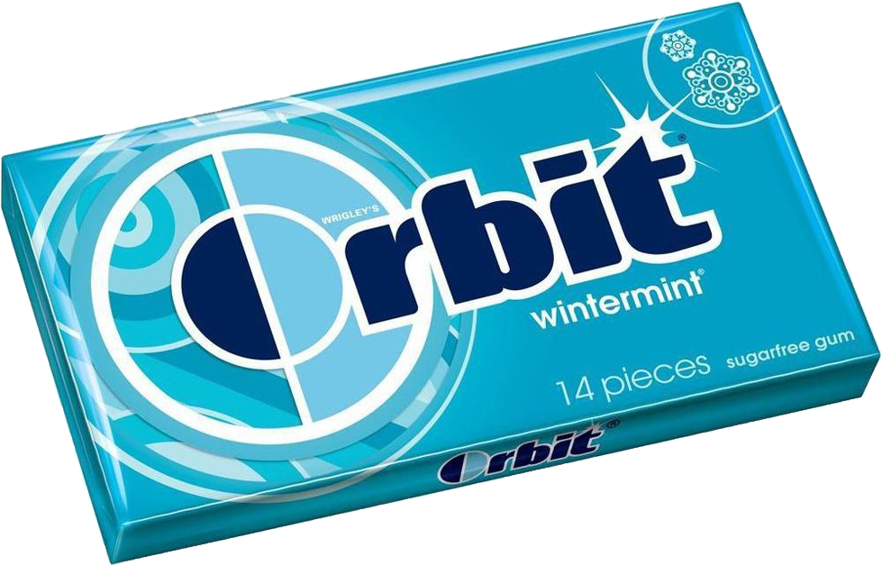 Chewing Gum - Orbit Gum Png Clipart (979x628), Png Download