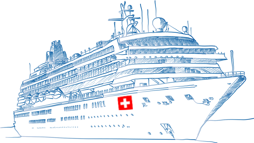 900 X 636 4 - Sketch Cruise Ship Drawing Clipart (900x636), Png Download