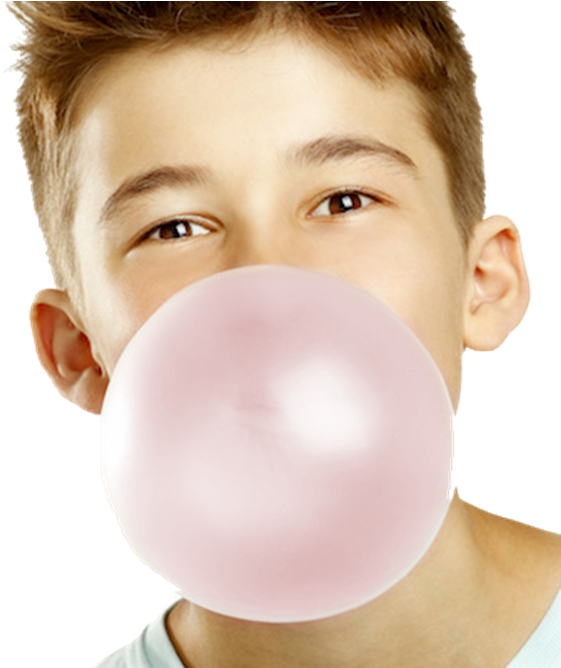 Chewing Gum Png - Transparent Bubble Gum Png Clipart (603x667), Png Download