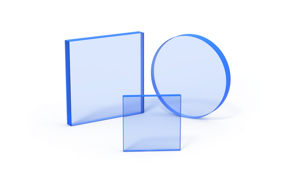 Spinel Crystals - Electric Blue Clipart (1024x576), Png Download