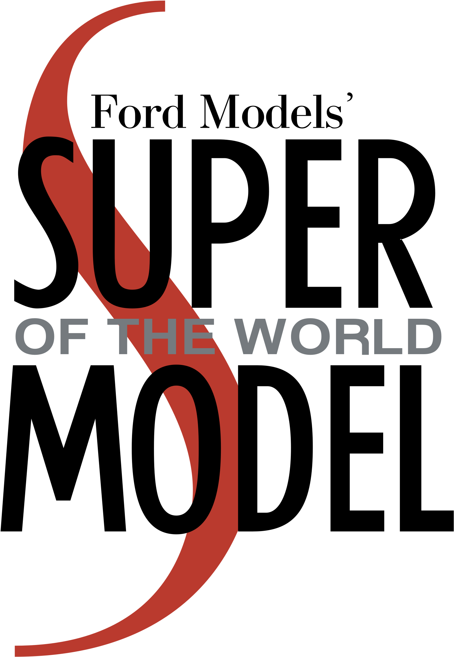Ford Models' Super Of The World Logo Png Transparent - Ford Models Logo Clipart (2400x2400), Png Download