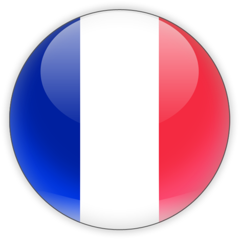 France Round Flag Clipart (640x480), Png Download