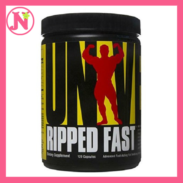 Universal Nutrition Ripped Fast Fat Loss Supplement, - Ripped Fast 120 Caps Clipart (640x640), Png Download