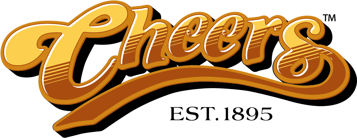 Cheers , Png Download - Cheers Tv Show Logo Clipart (1202x467), Png Download