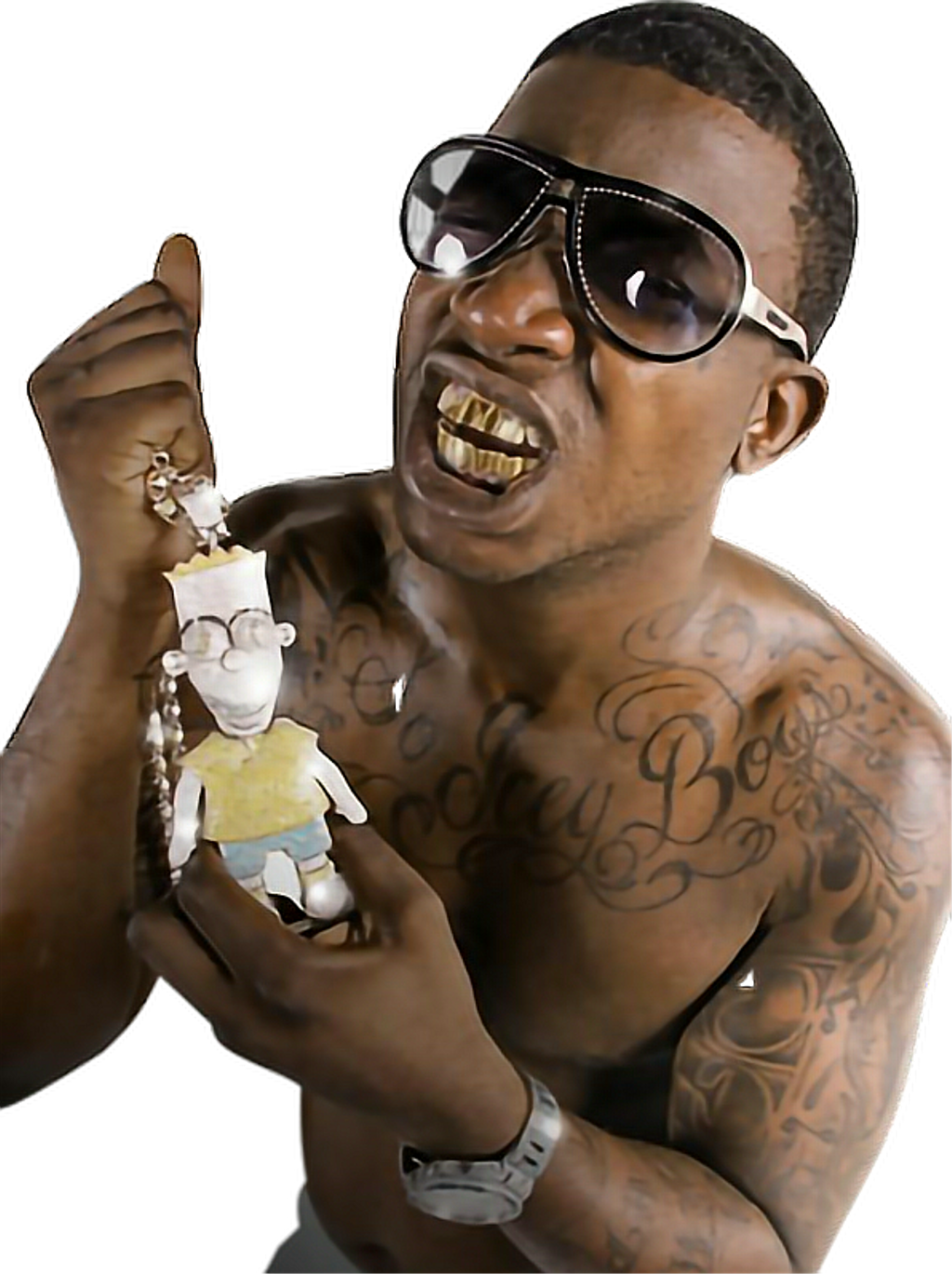 Report Abuse - Gucci Mane Bartsimpson Clipart (1024x1371), Png Download