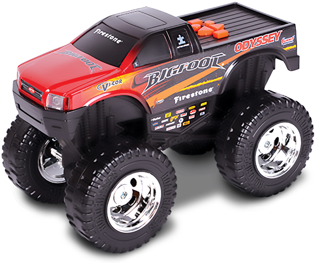 Road Rippers Truck Toy Clipart (1002x672), Png Download