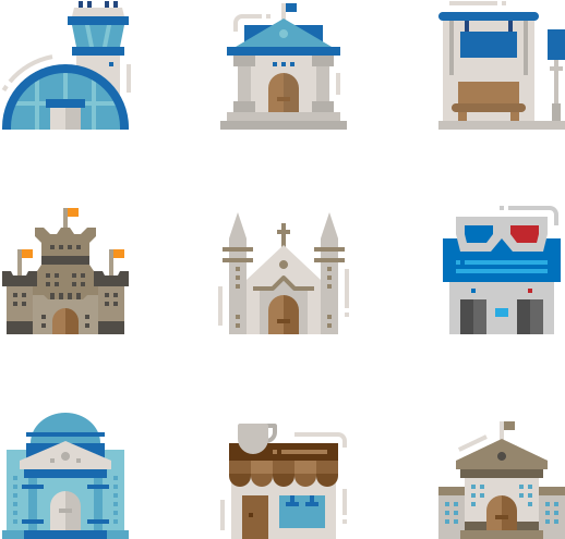 Buildings Clipart (600x564), Png Download