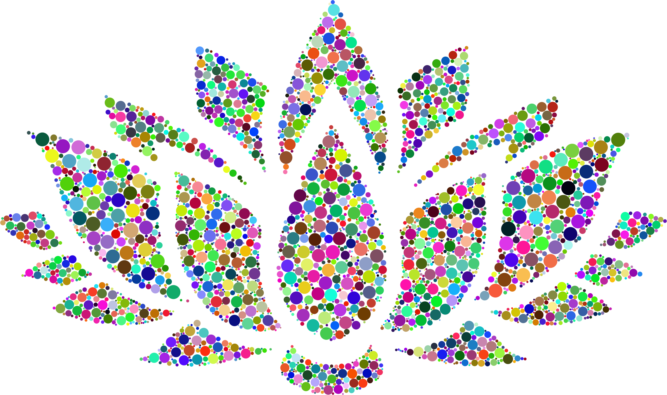 This Free Icons Png Design Of Prismatic Lotus Flower Clipart (2286x1353), Png Download