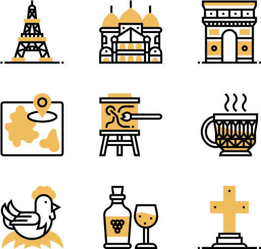 France Symbols - Cleaning Icons Clipart (600x564), Png Download