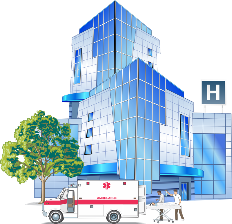Hospital Finest Collection Of Free To Use Buildings - Bankal National High School Clipart (800x772), Png Download