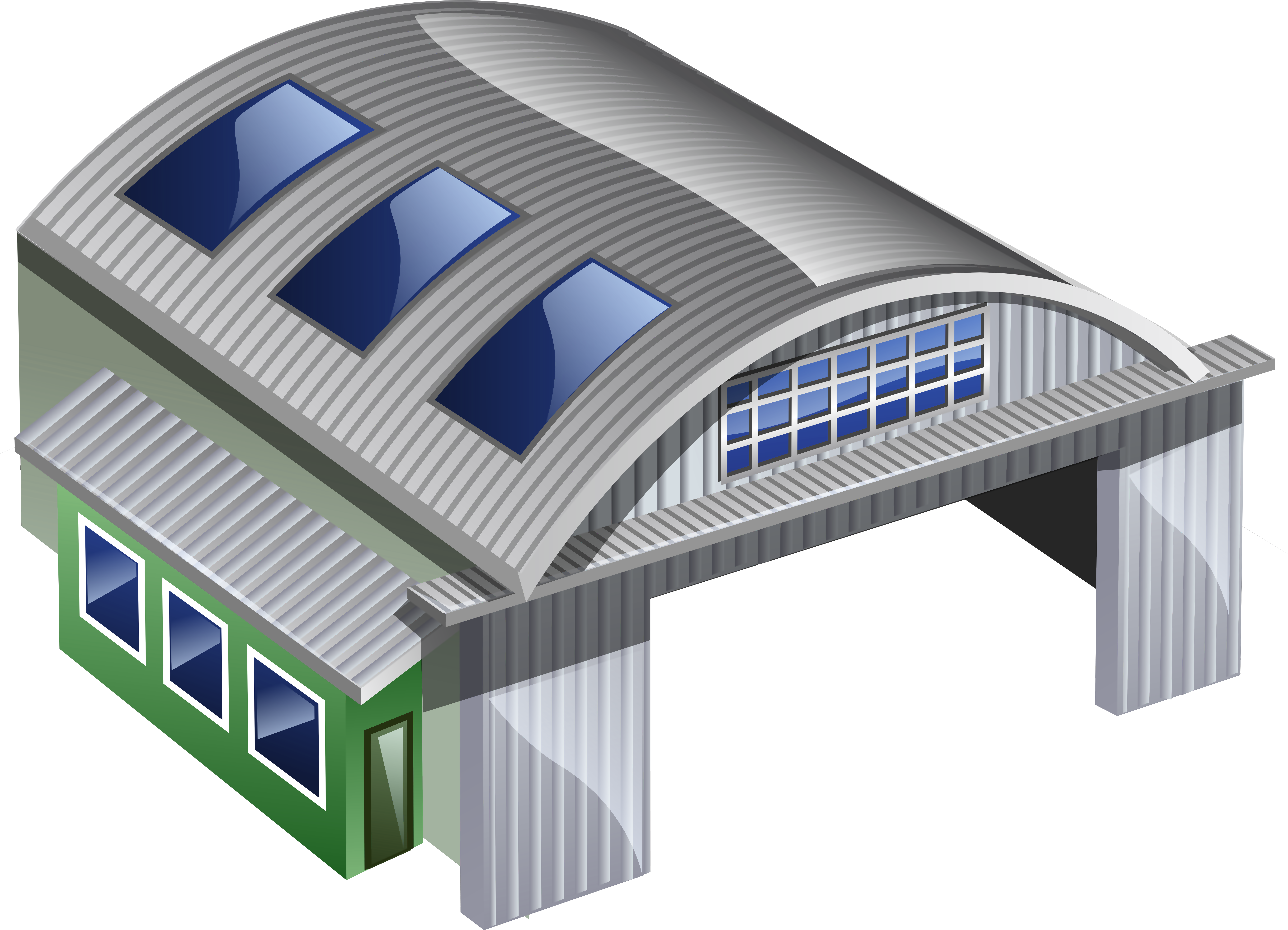 Hangar Png Clip Art - Arch Transparent Png (8000x5952), Png Download