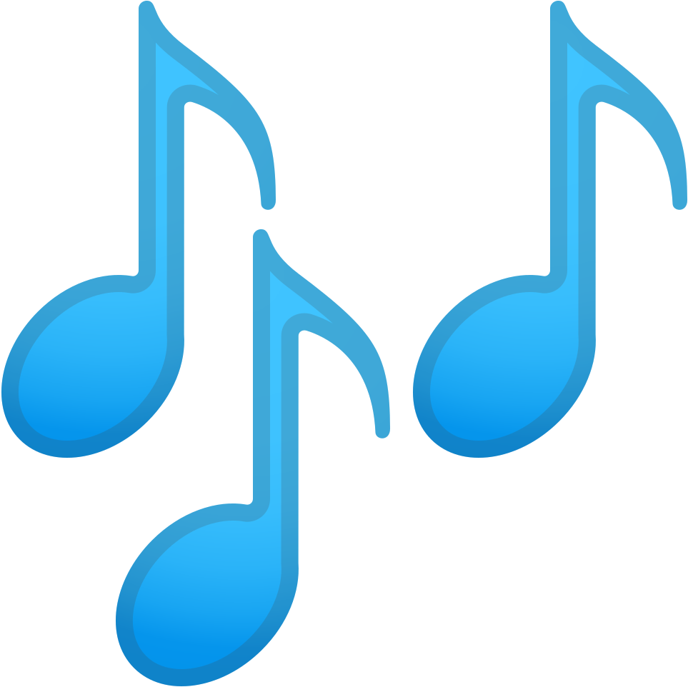 Download Svg Download Png - Emoji Nota Musical Png Clipart (963x962), Png Download