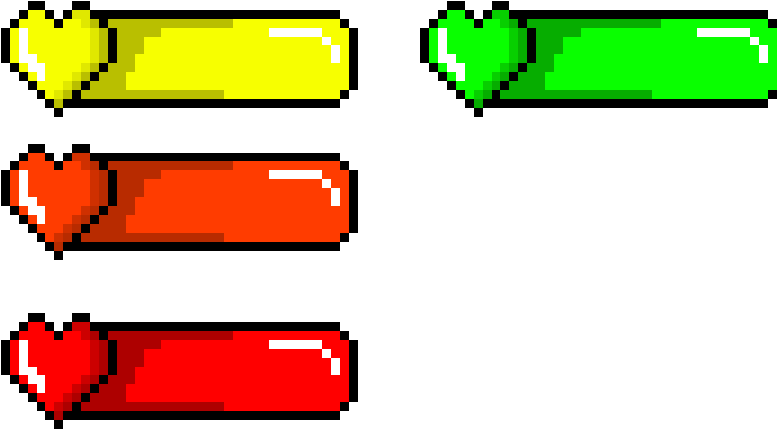 Health Bar - Bigbang Top Sticker Clipart (900x530), Png Download