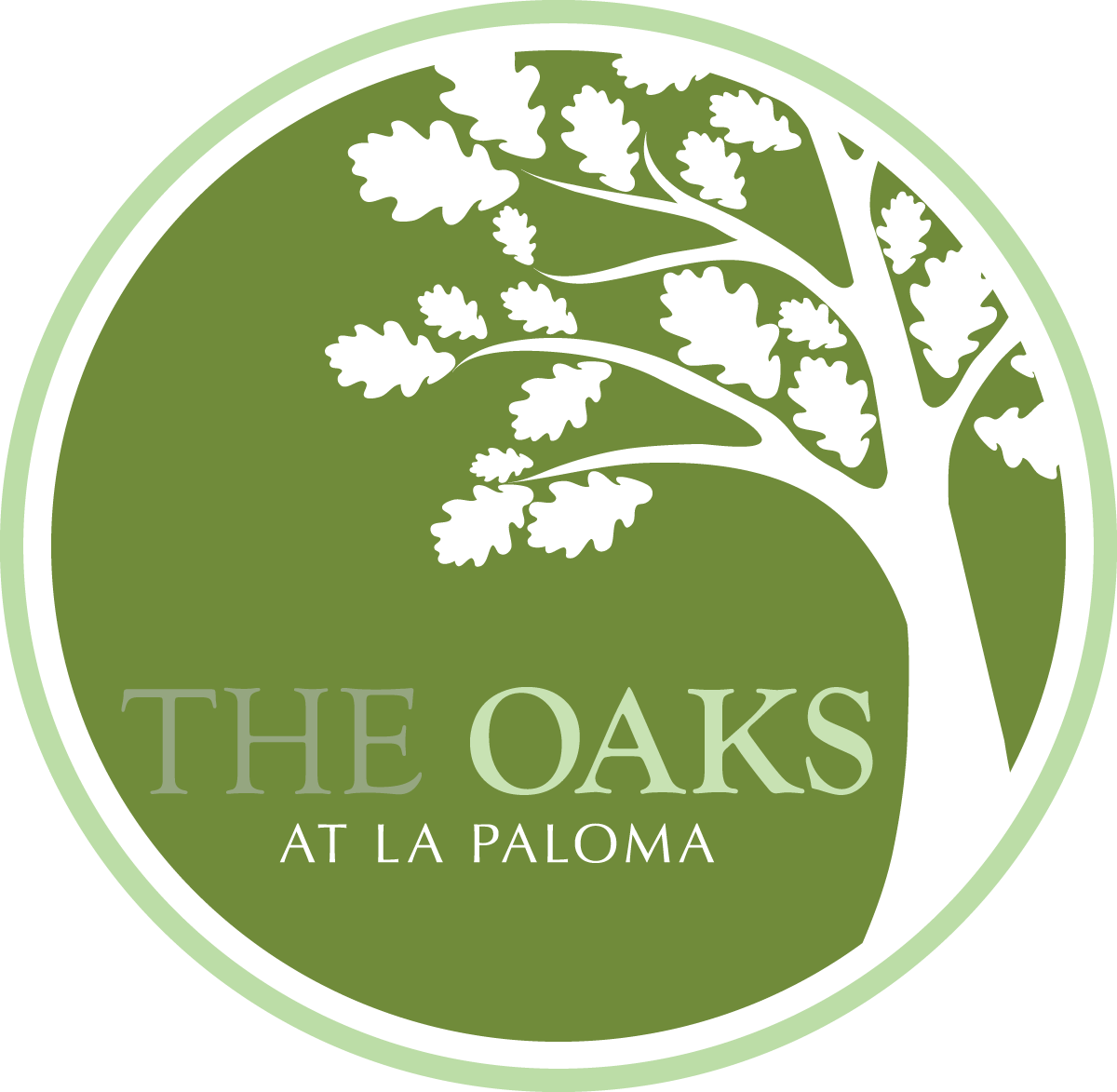The Oaks At La Paloma - Circle Clipart (1200x1173), Png Download