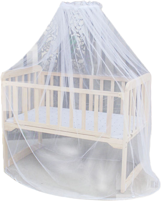 Crib Canopy Safety Net For Baby Cradle Mosquito Repellent Clipart (543x675), Png Download