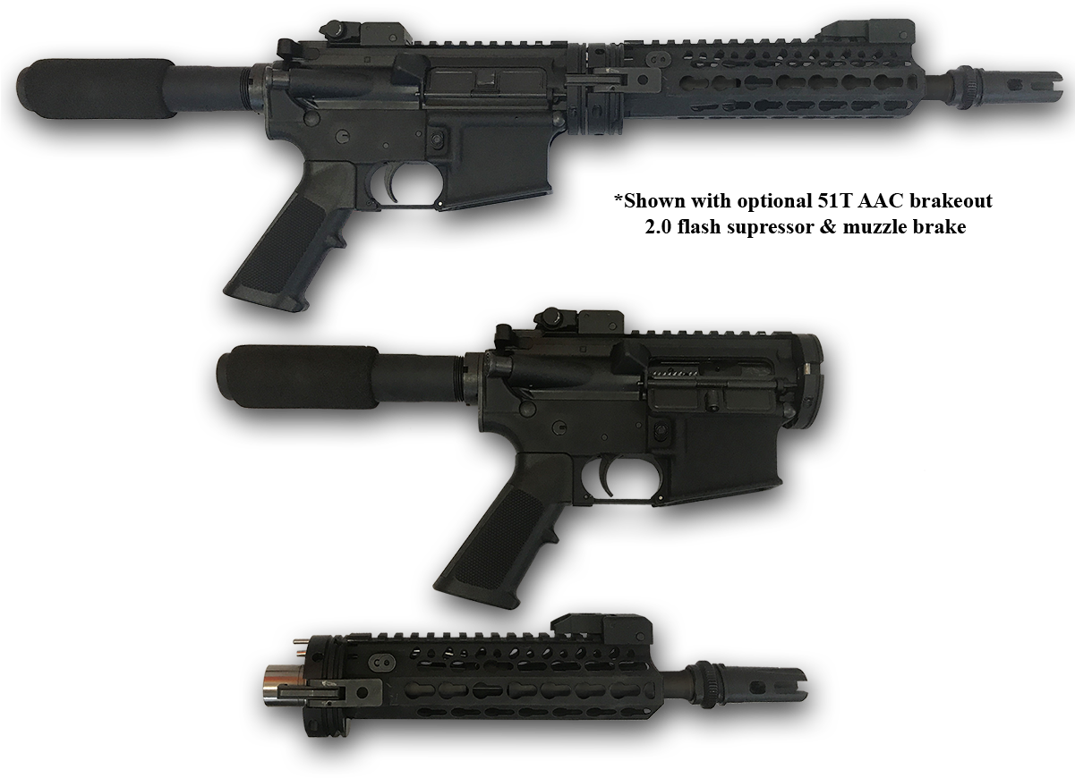 Take Down Ar Pistol Clipart (1201x870), Png Download