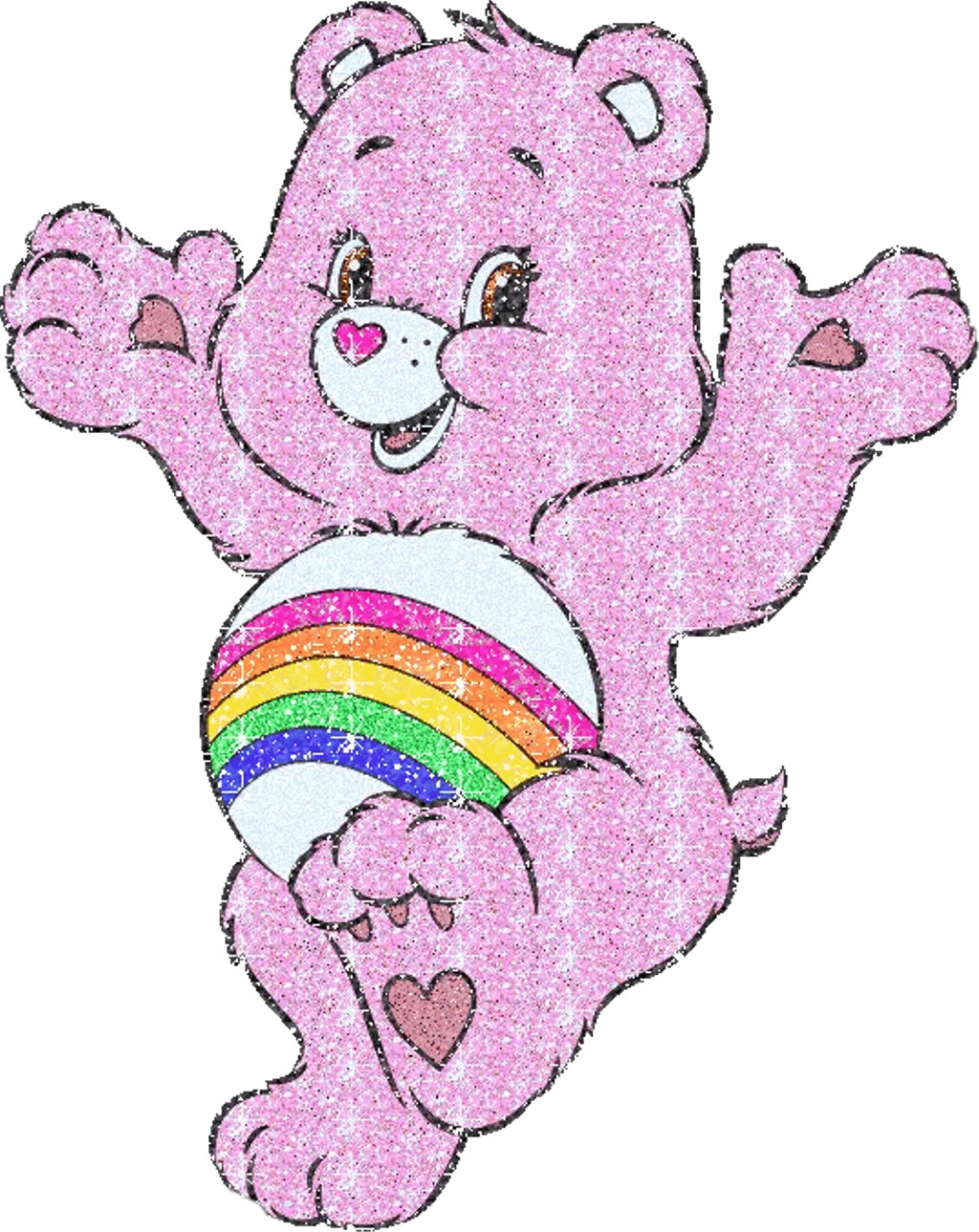 Carebear Sticker Clipart (1024x1289), Png Download