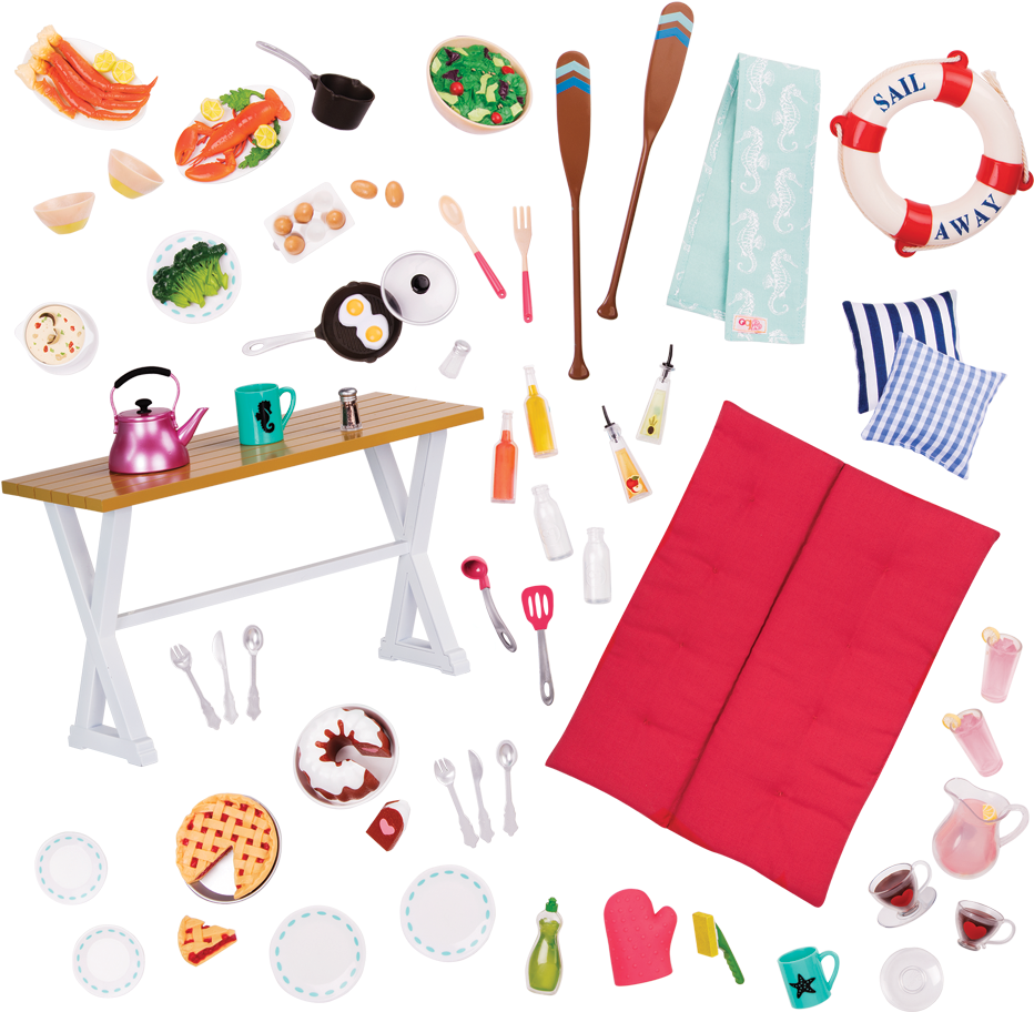 //s3 Ca Central - Our Generation Beach House Clipart (932x912), Png Download