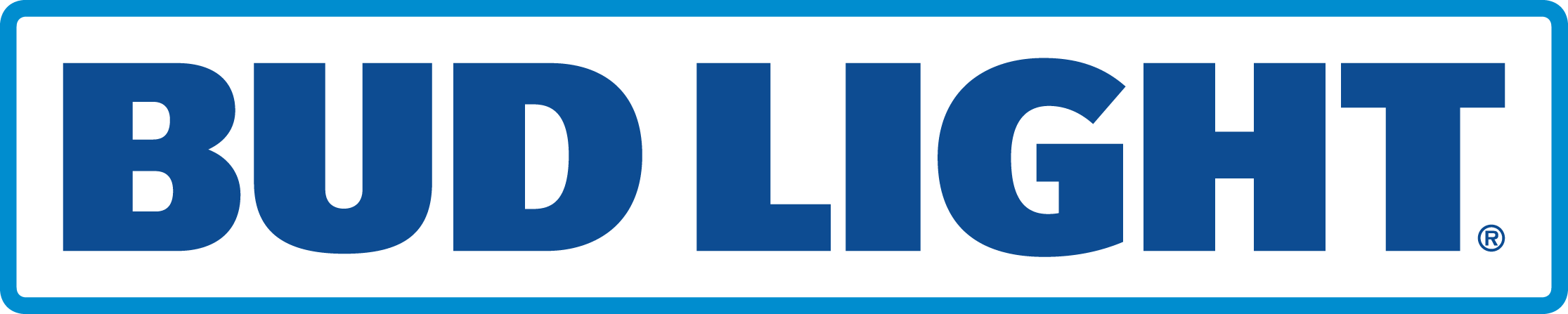 Shelby Alive Sponsors - Transparent Bud Light Logo Clipart (2231x447), Png Download