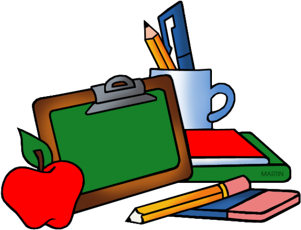 School Supplies Clip Art - Png Download (640x480), Png Download