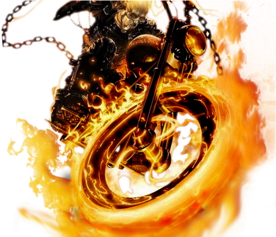 Ghost Rider Clipart Cute - Ghost Rider Hd Png Transparent Png (640x480), Png Download