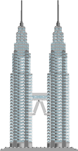 Malaysia Tower Png - Kuala Lumpur Twin Towers Png Clipart (1126x616), Png Download