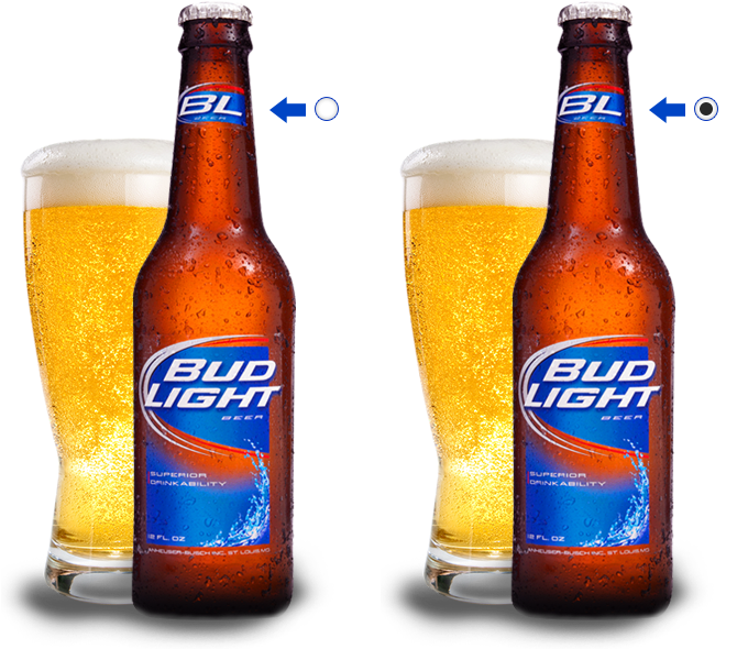 Bud Light Bottle Png , Png Download - Bud Light No Background Clipart (670x590), Png Download