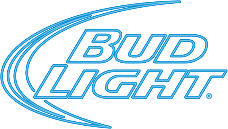 Bud Light Clipart Transparent - Bud Light Logo Line Art - Png Download (800x453), Png Download