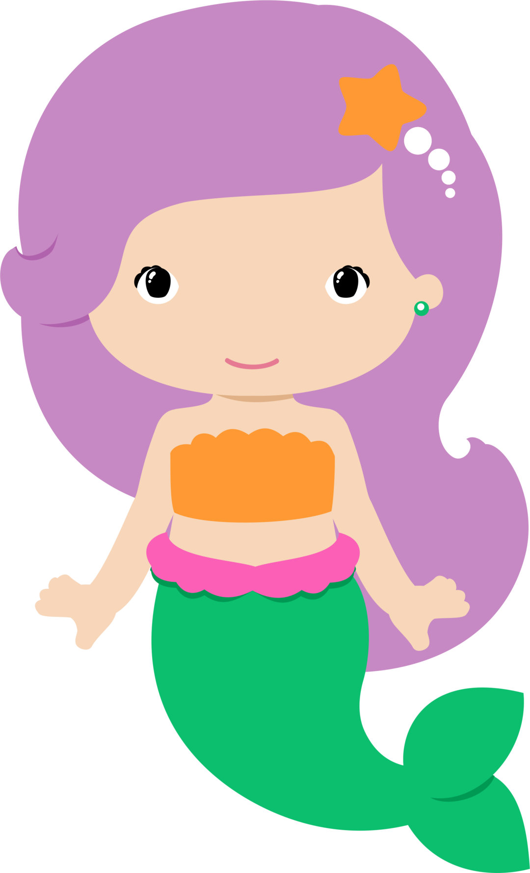4shared Exibir Todas As Imagens Na Pasta Png Sirenas - Mermaid Clipart Transparent Png (1080x1779), Png Download