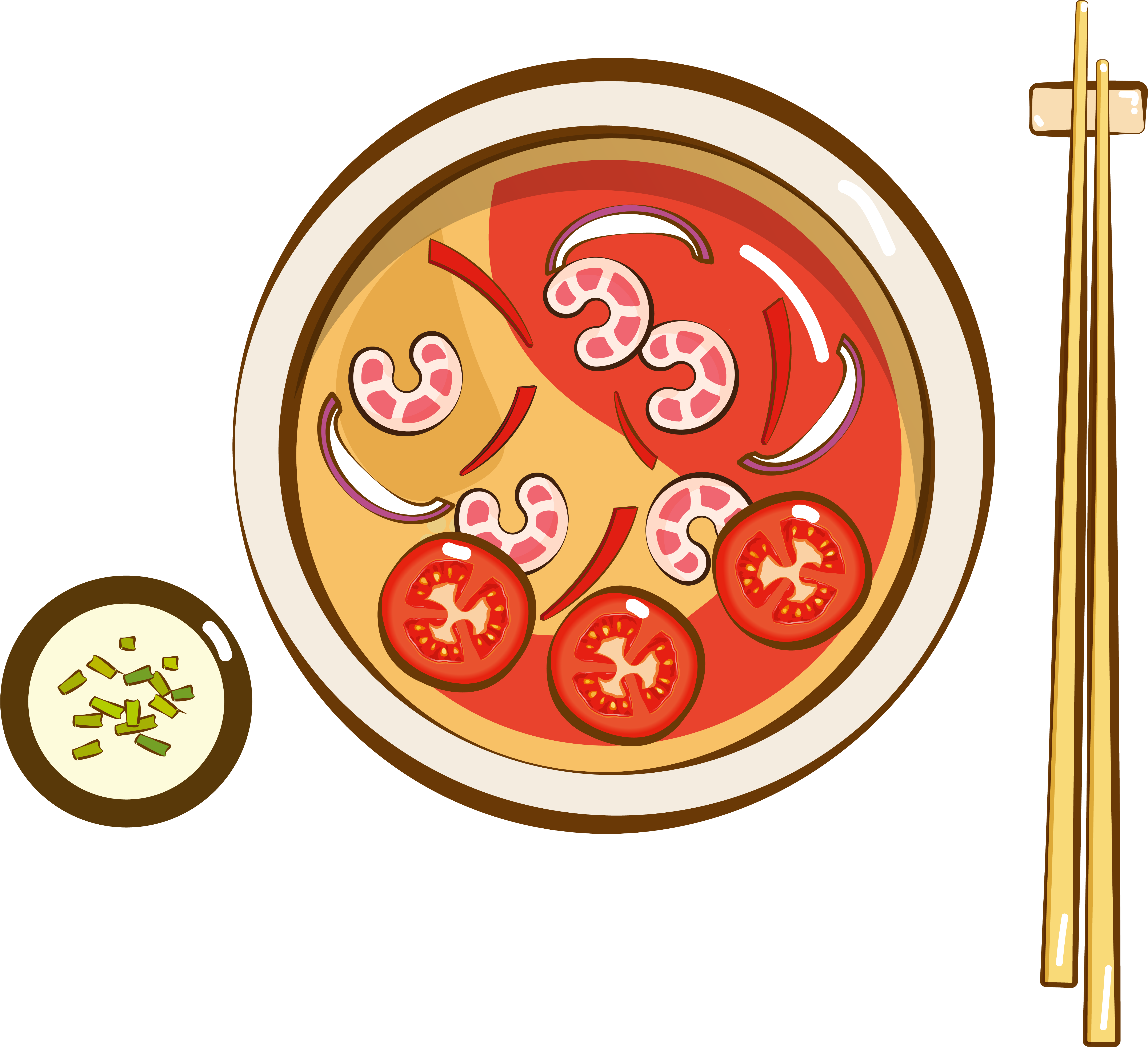 Ramen Chopsticks Gourmet Food Png And Vector Image Clipart (8334x8334), Png Download