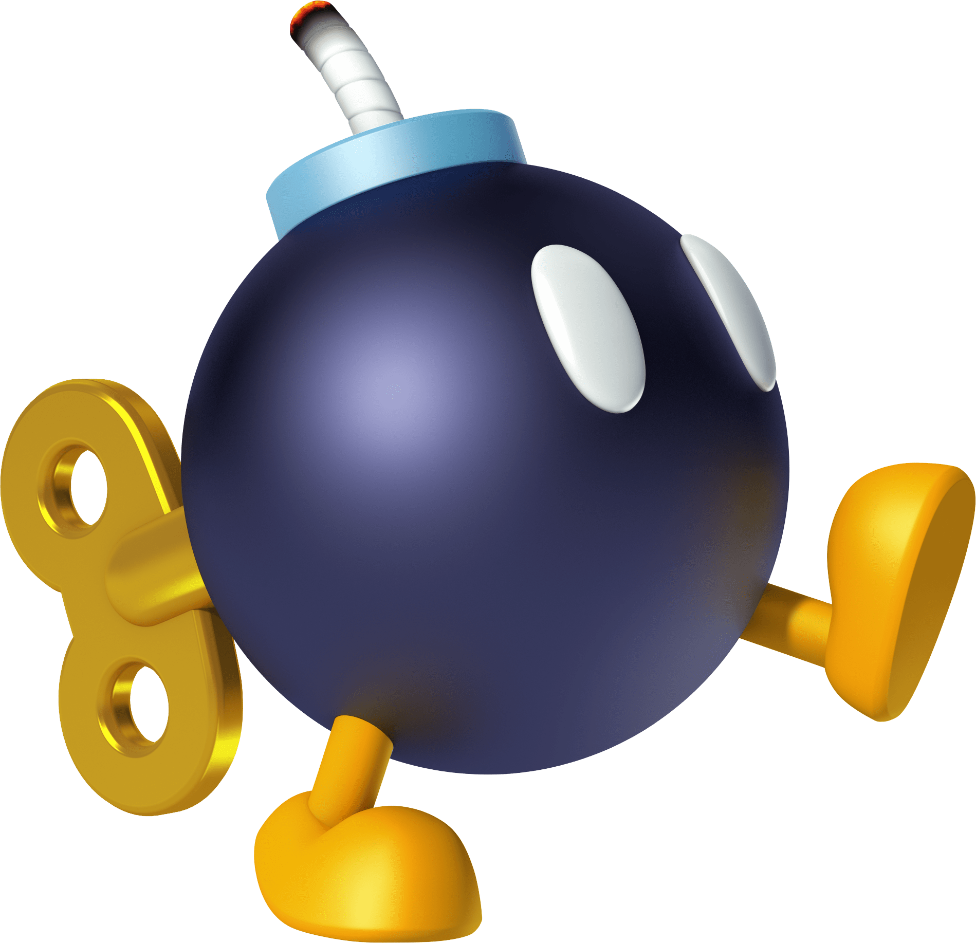 Mario Birthday Party Games - Mario Kart Bob Omb Clipart (1899x1835), Png Download