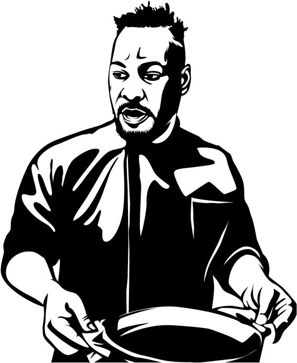 Keeping The People Engaged With The Food - Illustration Clipart (720x864), Png Download