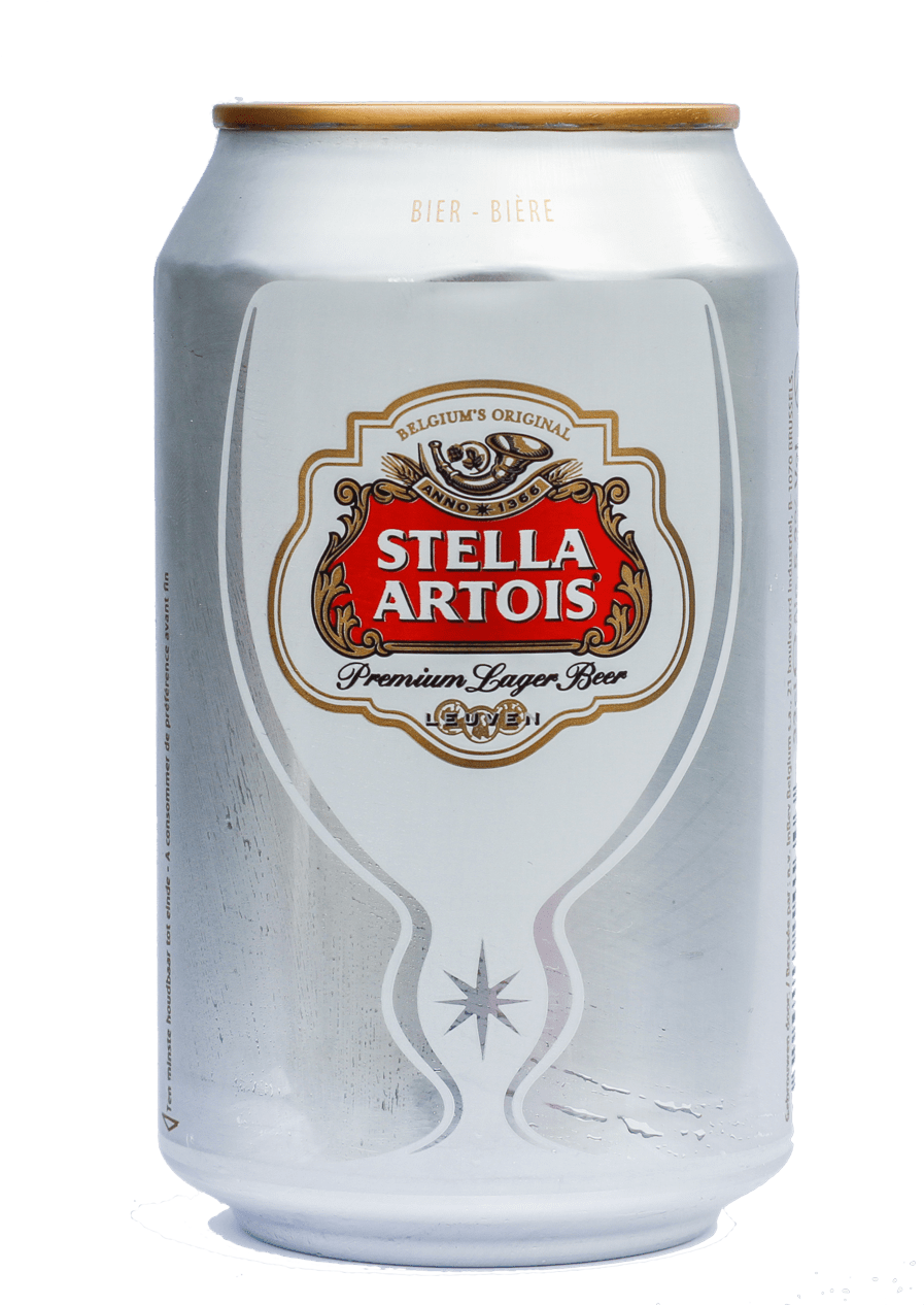 Beer Can Stella Artois - Stella Artois Clipart (1000x1396), Png Download