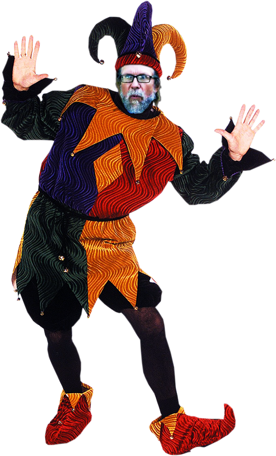 Cobb The Jester - Made A Fool Of Myself Clipart (942x1556), Png Download