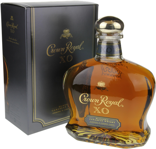 Crown Royal Xo - Glass Bottle Clipart (600x572), Png Download