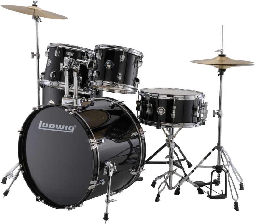 Zoom - Drum Set Clipart (1050x788), Png Download
