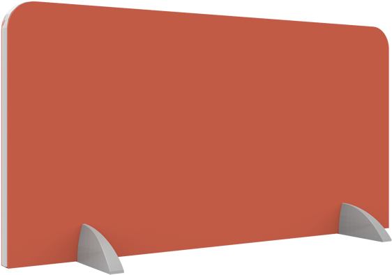 Madrid Free-standing Desk Top Screen - Illustration Clipart (1000x430), Png Download