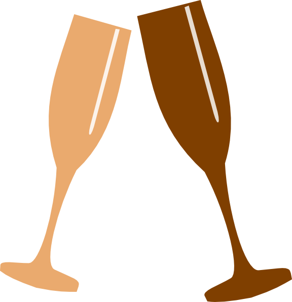 Champagne Glass Svg Clip Arts 576 X 595 Px - Png Download (576x595), Png Download