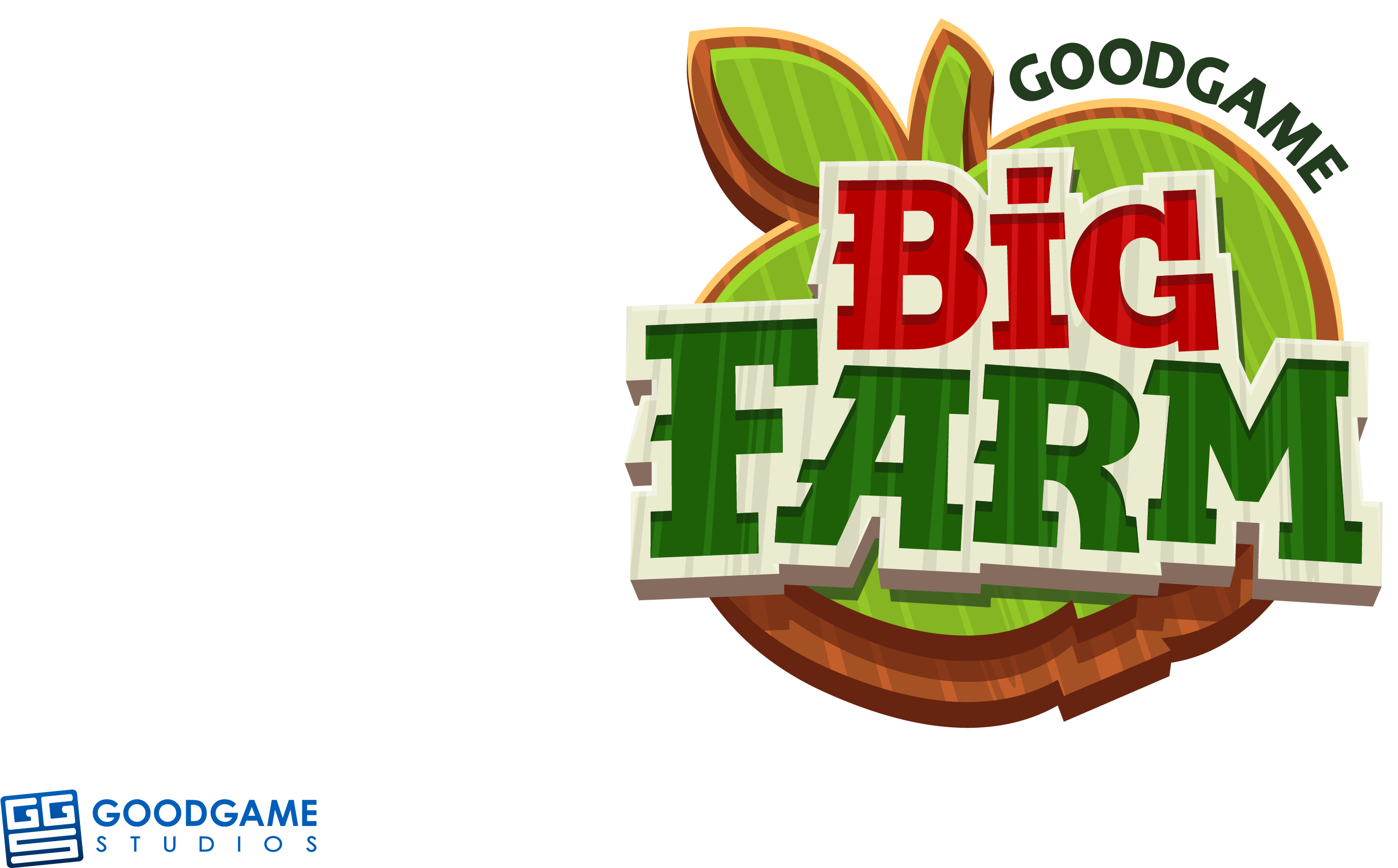 Goodgame Big Farm Logo - Big Farm Clipart (4000x2000), Png Download