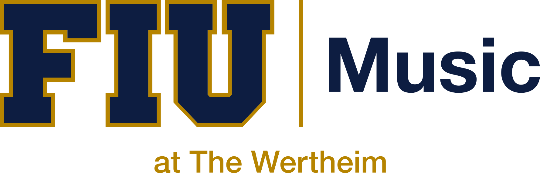 School Of Music Logo - Florida International University Clipart (1779x571), Png Download