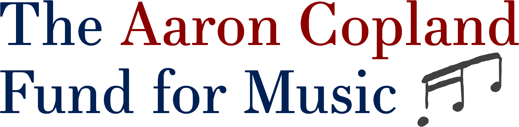 Copland Compact Color - Aaron Copland Fund For Music Clipart (1750x429), Png Download