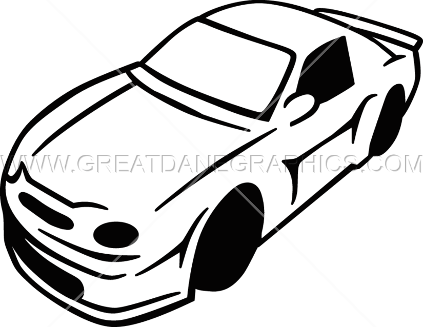 Two Tone Race Car - Sports Car Clipart (825x638), Png Download